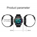 Wholesale Smart Watch for Men Women, Fitness Tracker Touch Screen Smartwatch Fitness Watch Heart Rate Monitor, Pedometer Activity Tracker Sleep Monitor for Android iPhone IOS (Black)